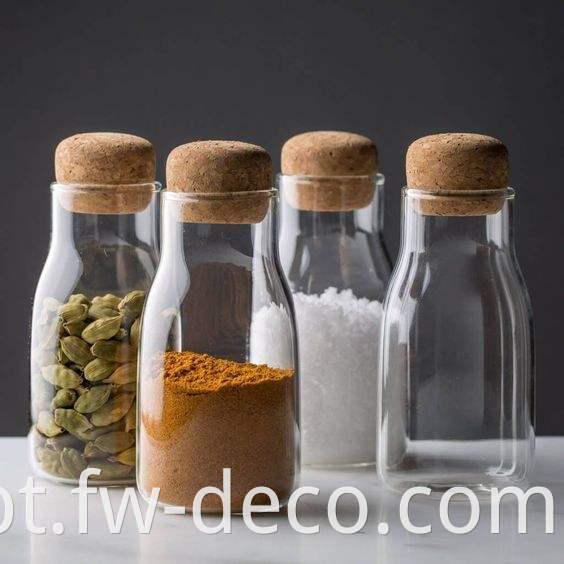 Glass Spice Jars